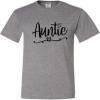 5X-Large Oxford Mens Auntie Heart Cute Fashion Aunt Gift Idea T-Shirt view 3