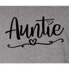 5X-Large Oxford Mens Auntie Heart Cute Fashion Aunt Gift Idea T-Shirt view 4