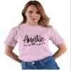 5X-Large Pink Mens Auntie Heart Cute Fashion Aunt Gift Idea T-Shirt view 2
