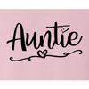 5X-Large Pink Mens Auntie Heart Cute Fashion Aunt Gift Idea T-Shirt view 4