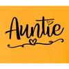 5X-Large Gold Mens Auntie Heart Cute Fashion Aunt Gift Idea T-Shirt view 4
