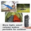 Outdoor Sleeping Pad Camping Inflatable Mattress with Pillows Travel Mat Folding Bed Ultralight Air Cushion Hiking Trekking view 3