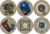 40K Neoprene Objective Markers - Sci Fi - Desert view 1