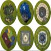 40K Neoprene Objective Markers - Sci Fi - Grass view 1