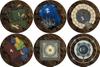 40K Neoprene Objective Markers - Sci Fi - Dark Sand view 1