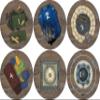 40K Neoprene Objective Markers - Sci Fi - Mud Road view 1