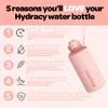 Hydracy 2L Large Water Bottle, Shatterproof, BPA Free Tritan Plastic, Leakproof, Zero Condensation, With Detachable Carry Strap, Spillproof Lid, Convenient Silicon Spout, Ideal for Gym, Yoga view 2