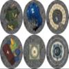 40K Neoprene Objective Markers - Sci Fi - Wasteland view 1