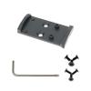 DPP Titanium Optic Mount/Adapter Plate Compatible with Walther PDP 1.0 Holosun 407K/507K/EPS Carry view 1