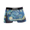 JHKKU Starry Night Men's Boxer Briefs Comfort Soft Breathable Stretch Trunks Underwear with Pouch, Medium view 1