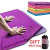 XLXL Non Slip Yoga Towel Pilates Blankets Fitness Sweat Absorbent Anti Skid Microfiber Exercise Pilates Training Yoga Mat Cover Towel (Purple) view 2