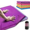 XLXL Non Slip Yoga Towel Pilates Blankets Fitness Sweat Absorbent Anti Skid Microfiber Exercise Pilates Training Yoga Mat Cover Towel (Blue) view 2