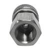 HMKUGO Paintball PCP Female Thread Stainless Steel Coupler HPA CO2 Air Tank Refill Connector Quick Disconnect Quick Release Adapter Fitting view 3