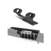 Monstrum Side Ammo Holder with Picatinny Scope Base for Remington 700 | Compatible with 243/308/7mm-08 | Extended Length Offset Scope Mount | 30 mm Diameter | Bundle view 1