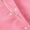Fewlby Toddler Rain Wear Children Boys Girls Raincoat kids poncho Waterproof Hoodie Cute Cartoon Rain Jacket 4-6 years M Size view 3