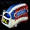 Cowhide Baseball Glove for Youth Adult,Professional Double Stitched Reinforced, Lightweight, Breathable,Blue Color Scheme,High School Baseball Right/Left Throw,11.5-13 Inch view 2