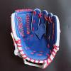 Cowhide Baseball Glove for Youth Adult,Professional Double Stitched Reinforced, Lightweight, Breathable,Blue Color Scheme,High School Baseball Right/Left Throw,11.5-13 Inch view 3