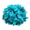 Plastic Cheerleader Cheerleading Pom Poms 6 inch 1 Pair 2 Pieces (Teal) view 1