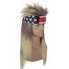 ATAYOU Blonde Mullet Wig with Headband, 80s Long Blonde Ombre Punk Heavy Metal Retro Rocker Disco Fun Wig view 2