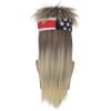ATAYOU Blonde Mullet Wig with Headband, 80s Long Blonde Ombre Punk Heavy Metal Retro Rocker Disco Fun Wig view 4