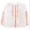 XIEHC Long Sleeve Sun Shirt Hiking, Loose Cardigan, Short Hooded Sun Protection, Orange, L,Sun Protection Quick Dry Shirts view 1
