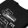 1964 Chevy C10 Antique Pickup Collector Truck Club Show Custom Ten Short-Sleeve T-Shirt Black view 4