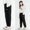 MINI PANDA Girls Pants,Stretchy Loose Fitting Girls Pants Size 6-16 Trendy (as1, Numeric, Numeric_12, Regular, Black, 12) view 2