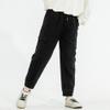 MINI PANDA Girls Pants,Stretchy Loose Fitting Girls Pants Size 6-16 Trendy (as1, Numeric, Numeric_12, Regular, Black, 12) view 3