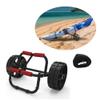 FDB Universal Folding Bend Kayak Canoe Boat Carrier Dolly Trailer Tote Trolley Transport Cart Wheel for Carrying Kayaks, Canoes, Paddleboards, Float Mats, Boats view 1