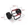 FDB Universal Folding Bend Kayak Canoe Boat Carrier Dolly Trailer Tote Trolley Transport Cart Wheel for Carrying Kayaks, Canoes, Paddleboards, Float Mats, Boats view 3