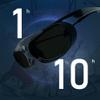 QUELINGSPORT Head up Training to Prevent Head Down Basketball Football Standard Training from hindering Vision stroboscopic Glasses + app view 3
