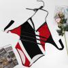 Adugen Origei Bikini Trinidad and Tobago Flag Women's Swimwear One-Piece Swimsuit Tummy Control Swimsuits XL view 2