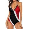 Adugen Origei Bikini Trinidad and Tobago Flag Women's Swimwear One-Piece Swimsuit Tummy Control Swimsuits XL view 3