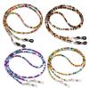 BILIONE 4 PCS Acrylic Beaded Eyeglass Chains for Women Girls, Glasss Holder Strap, Premium Eye glasses Hanger Keeper Around Neck, Fashion Eyewear Accessory view 1