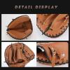 Preferred Baseball Glove Series,Fastpitch Softball Glove Series,Easy Break in,Contour Fit System,Double Sewing,Lightweight-Breathable,Right/Left Throw,Cowhide Baseball Glove for Kids Teens Adults view 4