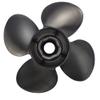 Boatman 13x17 Aluminum Outboard Boat Propeller fit Mercury Engines 40-140 Hp,15 Spline Tooth,RH,4 Blade,OEM NO.48-8M8026590 view 4