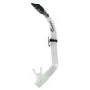 AKONA Kids Oahu Jr Semi Dry Snorkel with Silicone Mouthpiece - Clear view 1