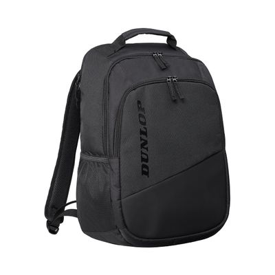 Dunlop Sports Team Backpack Tennis Racket Bag V22, Black/Black
