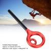FILFEEL Figure, 9 Shape Upgrade 8 Descender Climbing Gear Downhill Equipment Easy Rigging Plate Aluminum Alloy Rigging Plate for Rock Climbing Belaying and Rappeling view 3