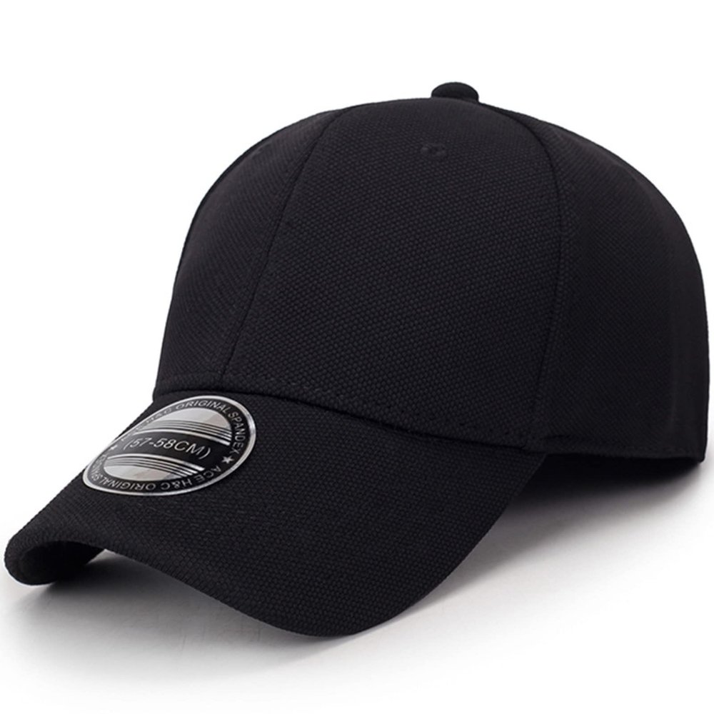 Baseball Hat Baseball Hat Men's Summer Peaked Cap Sports Sun Hat Outdoor Spring Autumn Hat Ladies,Black,One Size