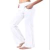 Keolorn Women's Bootcut Yoga Pants with Pockets High Waist Bootleg Yoga Workout Pants for Women(White, 5X-Large) view 1