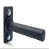 Trenbon Standard Wall Mount Weight Plate Holder for 1" Standard Weight Plate & Wall Mount Storage, 100lb Capacity (Black Single) view 1
