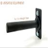 Trenbon Standard Wall Mount Weight Plate Holder for 1" Standard Weight Plate & Wall Mount Storage, 100lb Capacity (Black Single) view 2