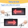 YZ LED Basketball Possession Indicator with Aluminum Frame,Portable Possession Arrow Basketball for Referees,Sports Electronic Equipment with Toggle Switch for Sports view 4