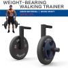 DYK&NX Portable Farmer Walk Handles, Compact Carry Handles, Strength Training Bars for Grip Strength & Body Building Workouts view 4