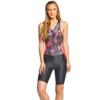 CYTSH Triathlon-Suit Women's Cycling Suit One-Piece Sleeveless With 9D Gel Pad Pocket Quick-Drying Sportswear Cycling Sets (Color : 2, Size : X-Large) view 1