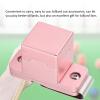 plplaaoo Small Billiard Cue Chalk Holder, Magnetic Pool Table Stick Chalk Box with Replacement Metal Patch & Belt Clips, Billiard Cue Chalk Box for Pool Snooker Sports Accessories, Pink, Pool cue view 4