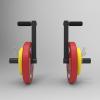 DYK&NX Walk Barbell Handles Workout, Olympic Weight Discs Barbell Training Rod with Handle, Increase The Strength in Your Forearm with Foam Grip view 3