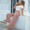 Arolina Women's Stretchy Wide Leg Palazzo Lounge Pants Casual Comfy High Waist Palazzo Pants view 3