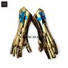 Medieval Gauntlets Armor Functional Finger Armour Cosplay LARP Reenactment view 2